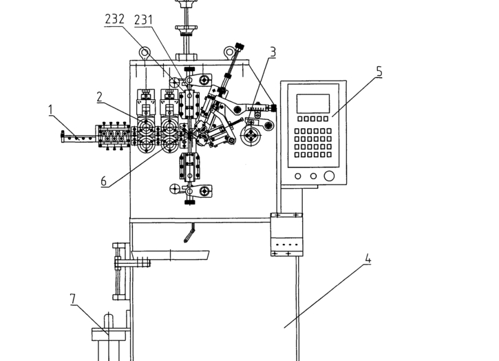 壓簧機(jī)的機(jī)械系統(tǒng)與詳細(xì)參數(shù)是什么你知道嗎？